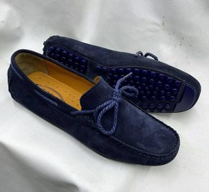 chaussure de ville bleu