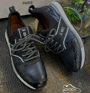 chaussure berluti noir sneaker