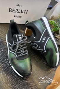 chaussure sneaker berluti vert